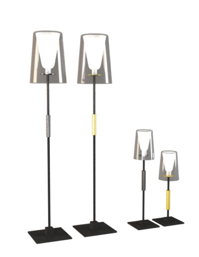 BASILE Lampadaires et lampes à poser PM et GM